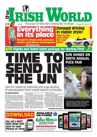 Irish World issue 20th August 2011
