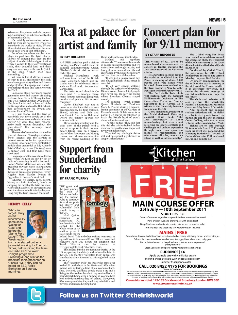 Irish World Preview Pages