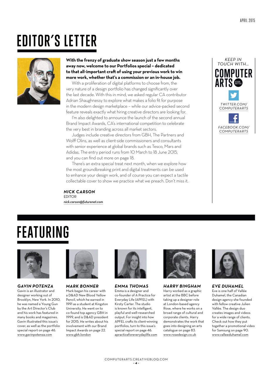 Computer Arts Preview Pages