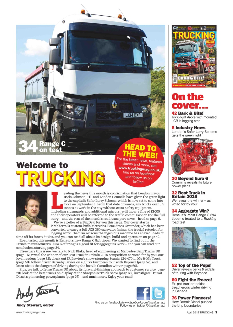 Trucking Magazine Preview Pages
