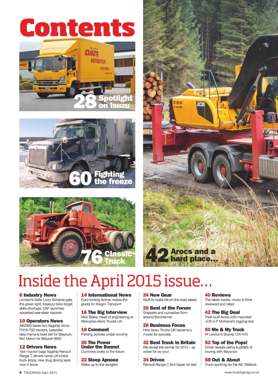 Trucking Magazine Preview Pages