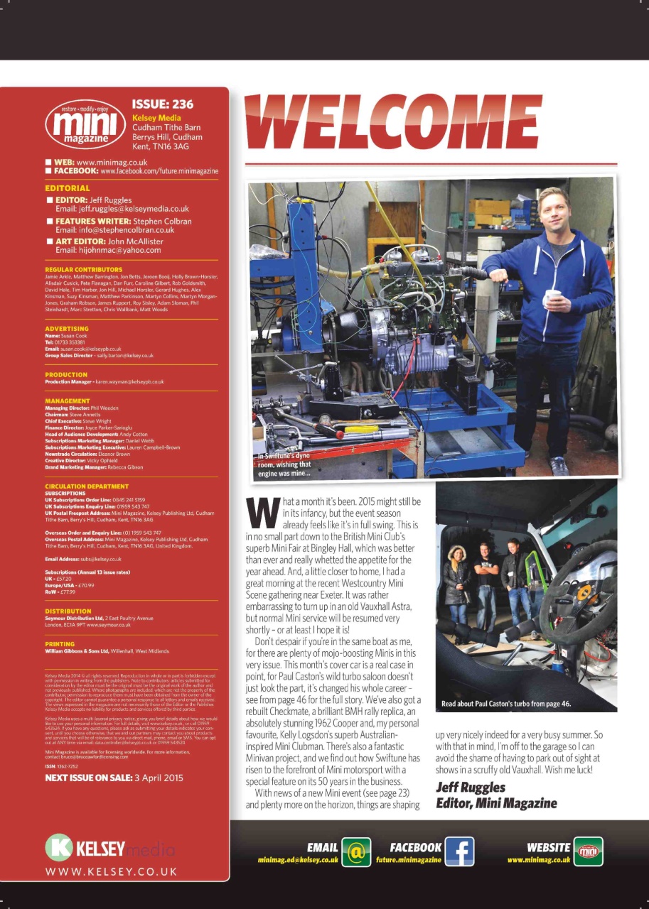 Mini Magazine Preview Pages