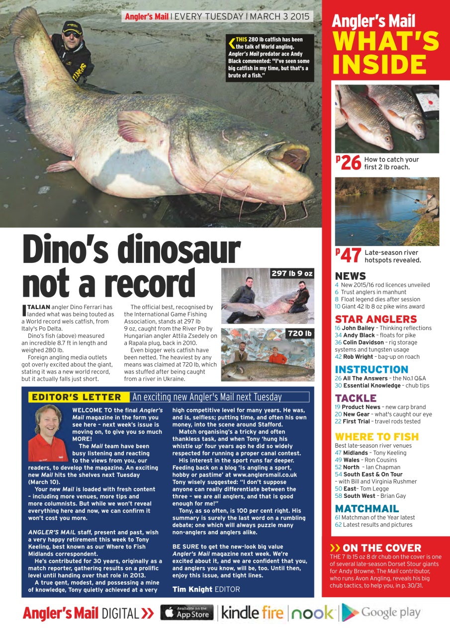 Anglers Mail Preview Pages