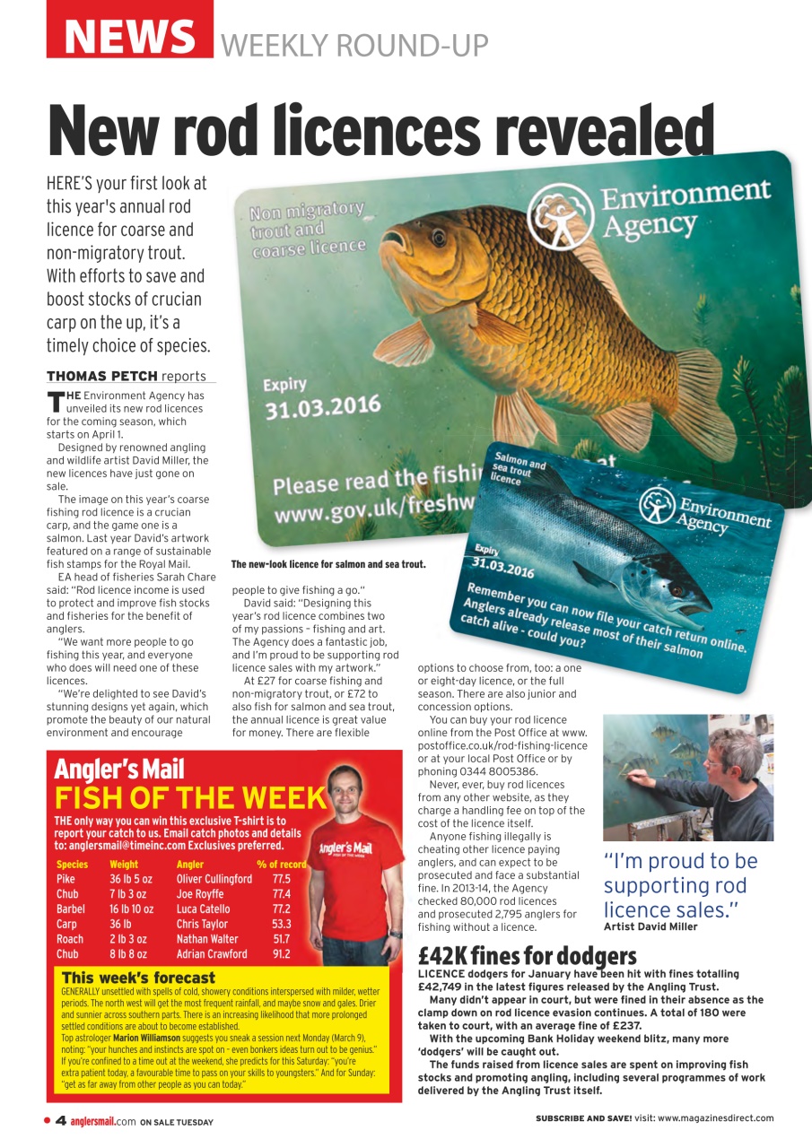 Anglers Mail Preview Pages
