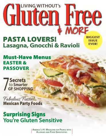 Gluten Free & More issue April/May 2015