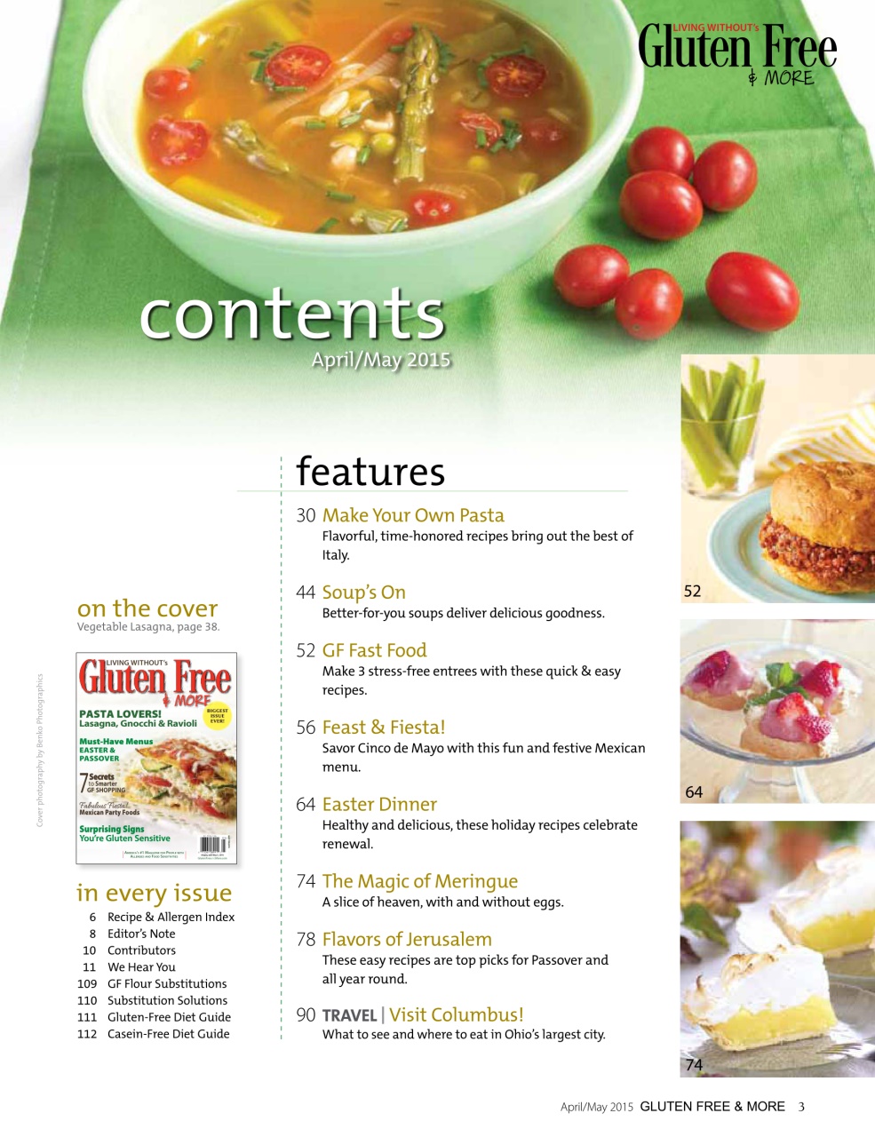 Gluten Free & More Preview Pages