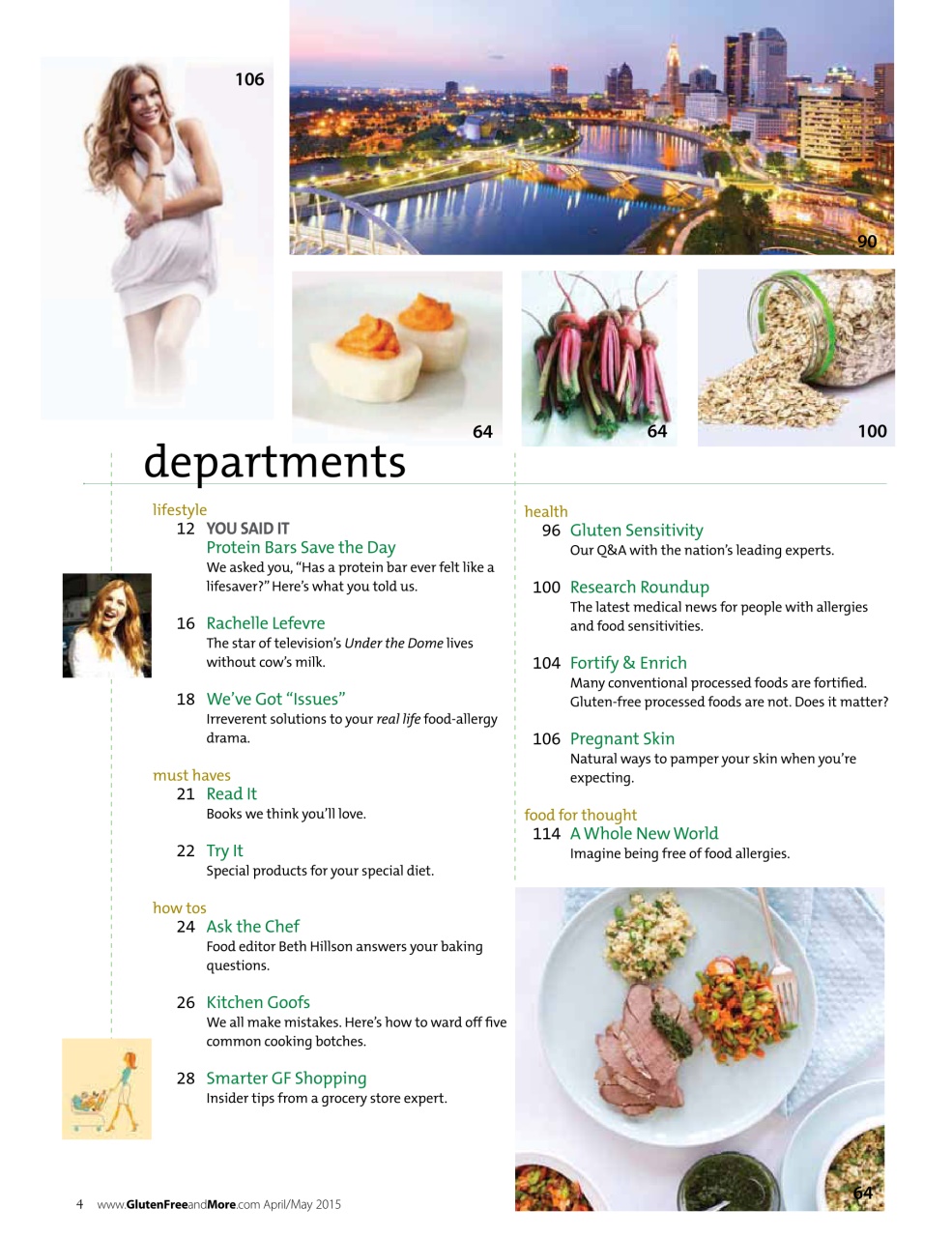 Gluten Free & More Preview Pages