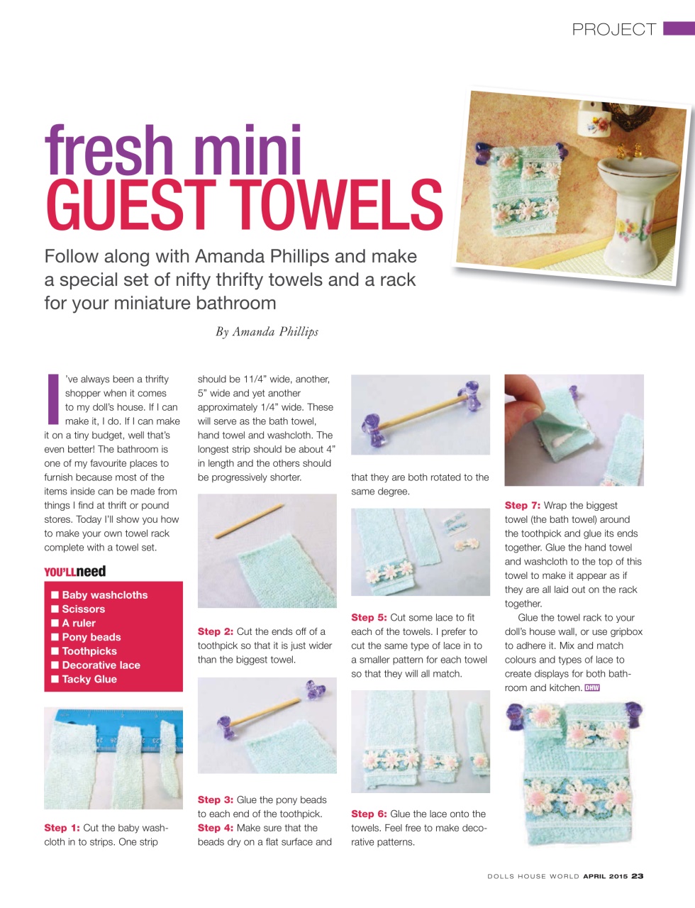 Dolls House World Preview Pages