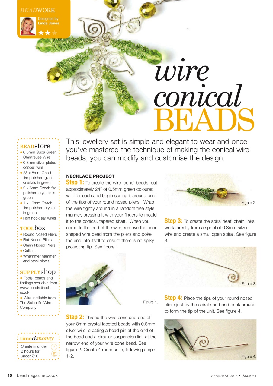 Bead & Jewellery Magazine Preview Pages