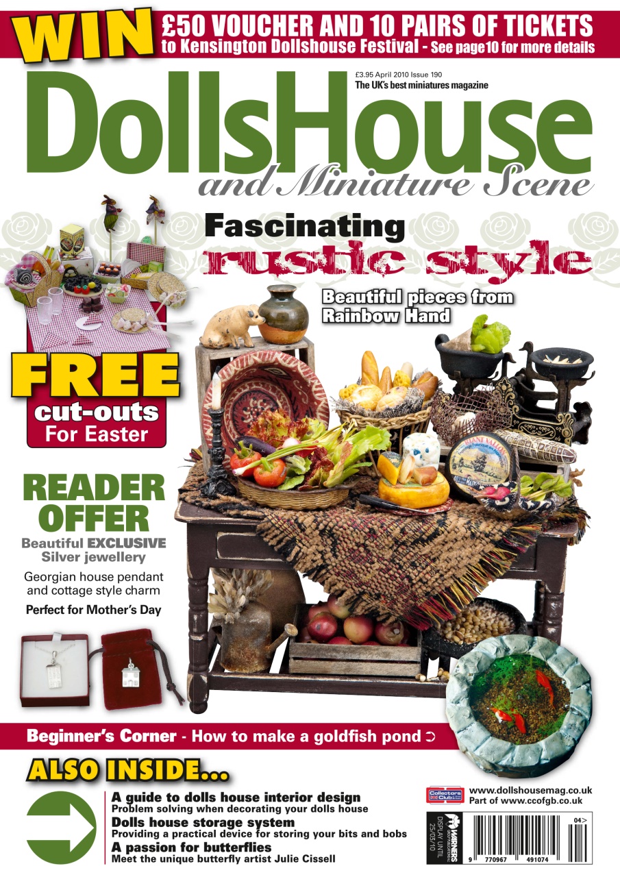 Dolls House and Miniature Scene Preview Pages