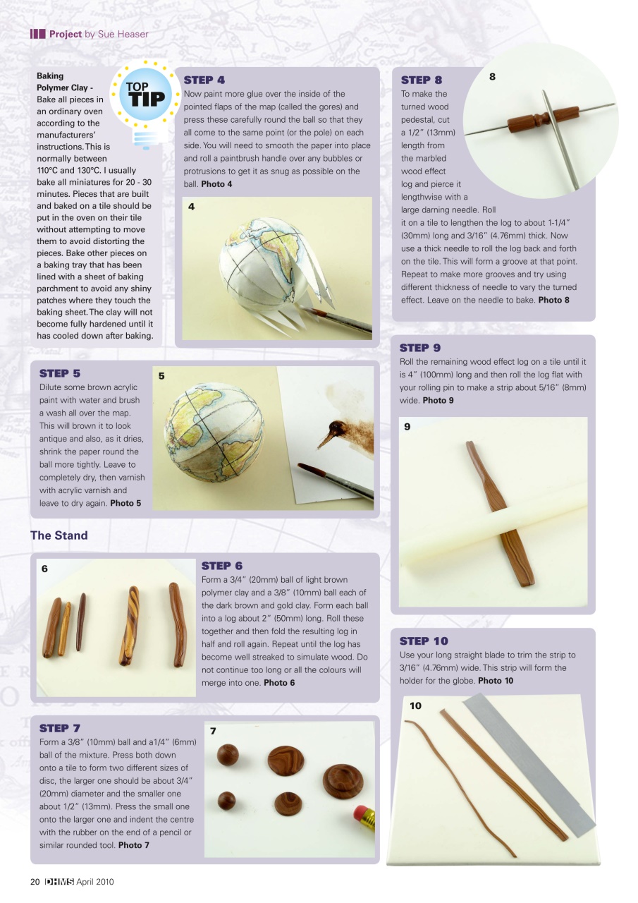 Dolls House and Miniature Scene Preview Pages