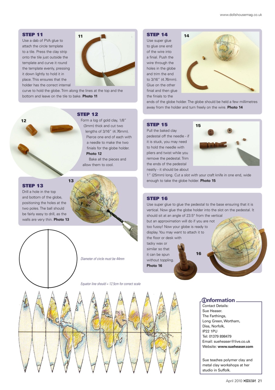 Dolls House and Miniature Scene Preview Pages