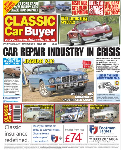 Classic Car Buyer issue 