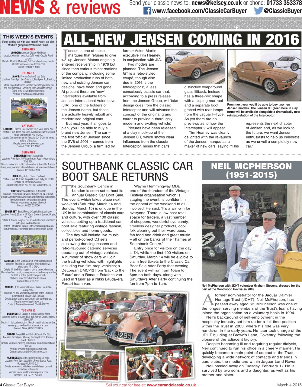 Classic Car Buyer Preview Pages