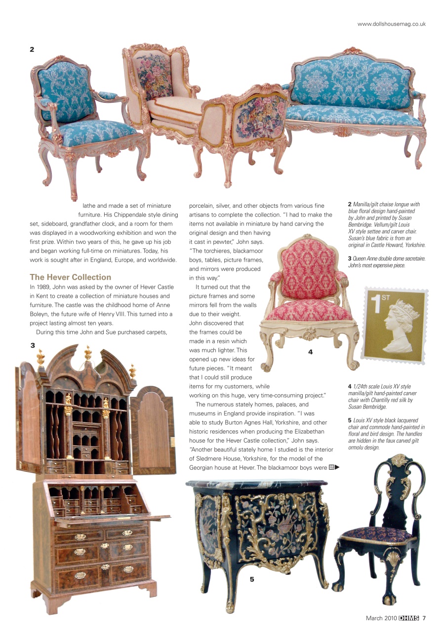 Dolls House and Miniature Scene Preview Pages