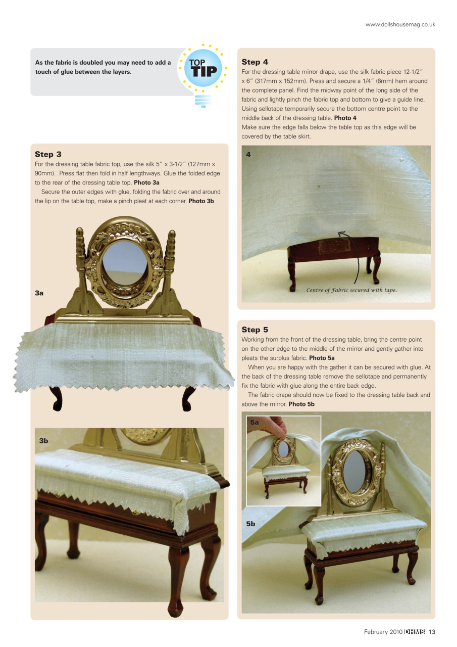 Dolls House and Miniature Scene Preview Pages