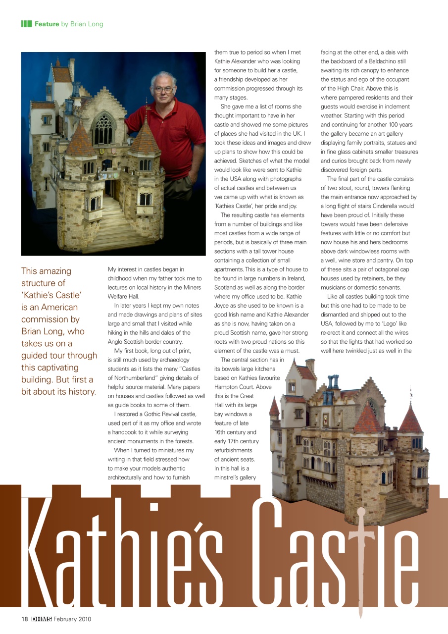 Dolls House and Miniature Scene Preview Pages