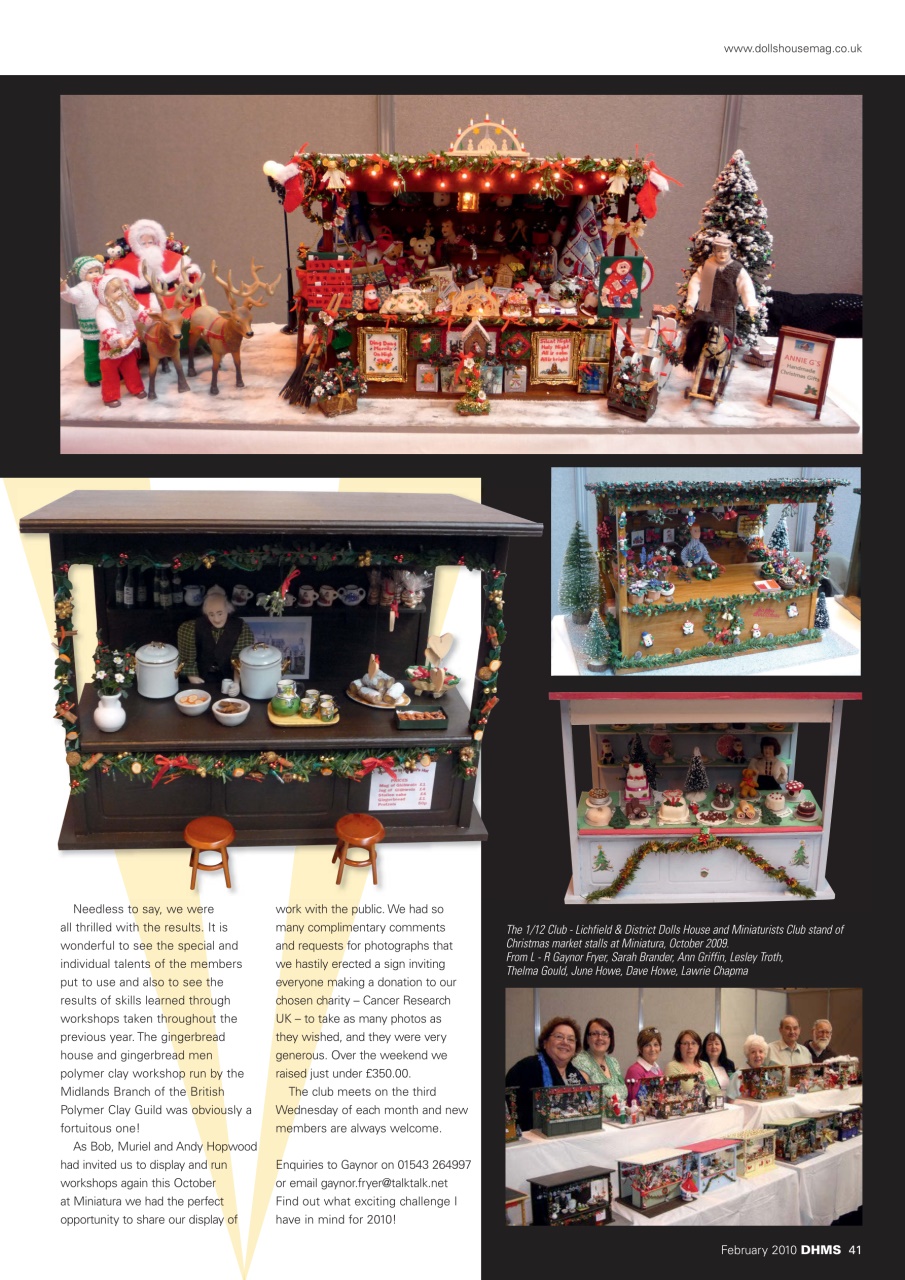 Dolls House and Miniature Scene Preview Pages