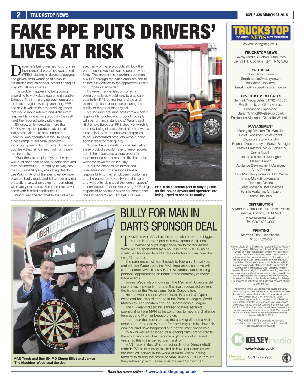 Truckstop News Preview Pages