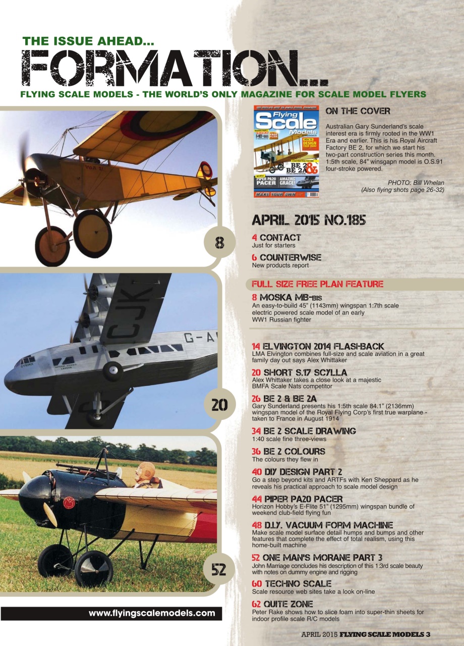 Flying Scale Models Preview Pages