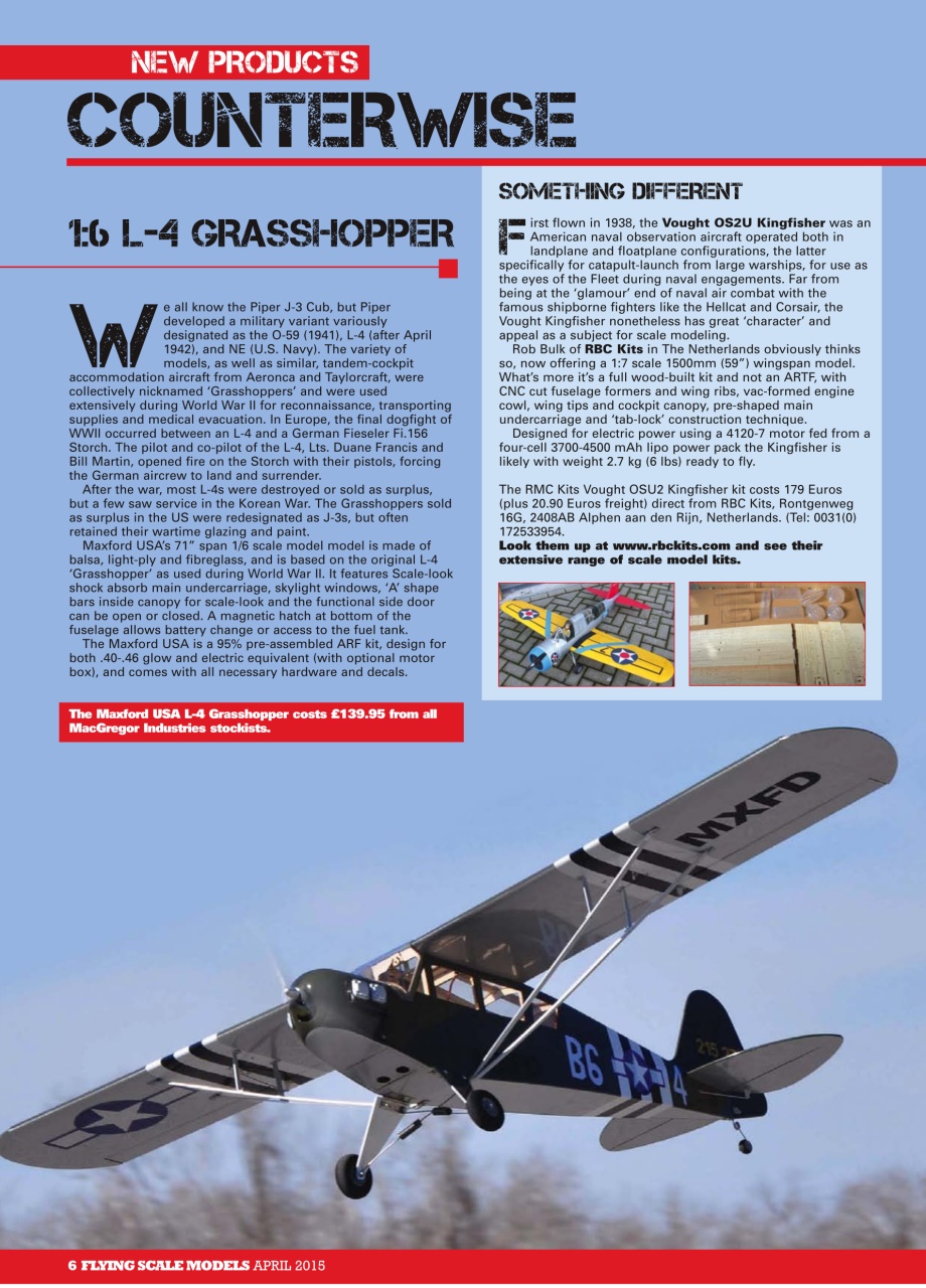 Flying Scale Models Preview Pages