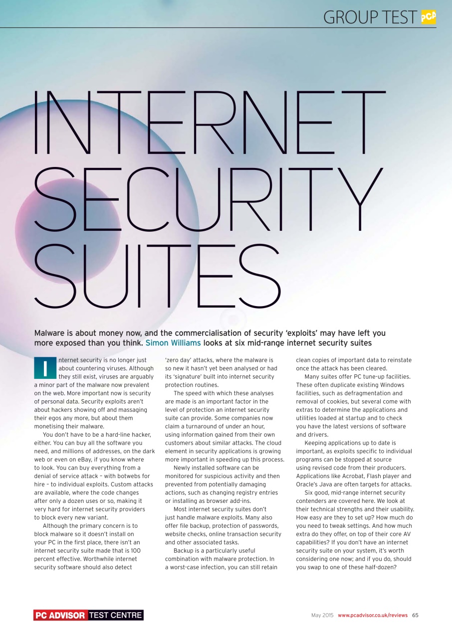 Tech Advisor Preview Pages