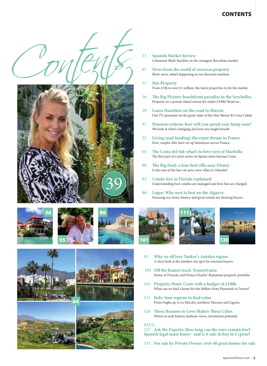 A Place in the Sun Magazine Preview Pages