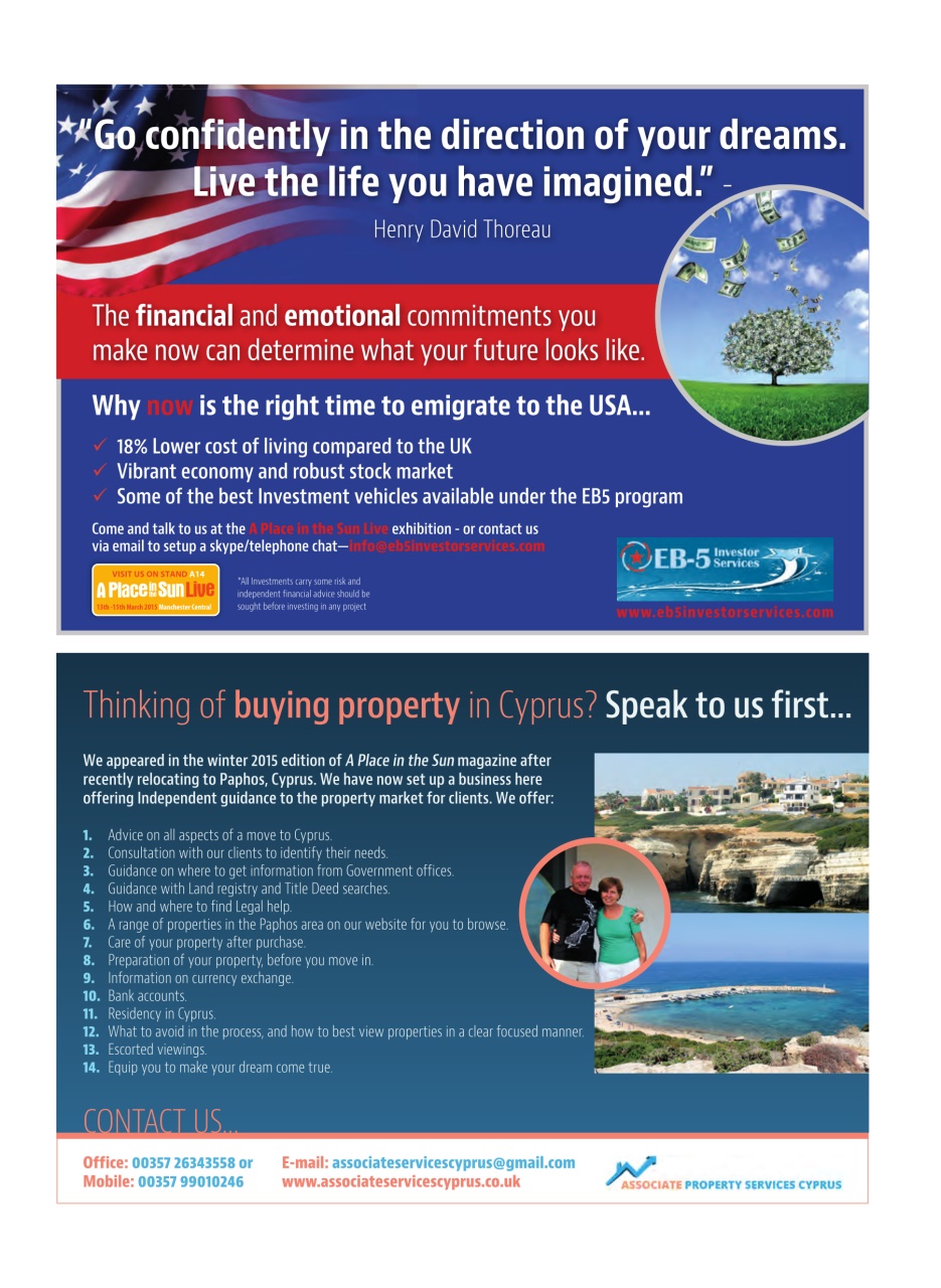 A Place in the Sun Magazine Preview Pages