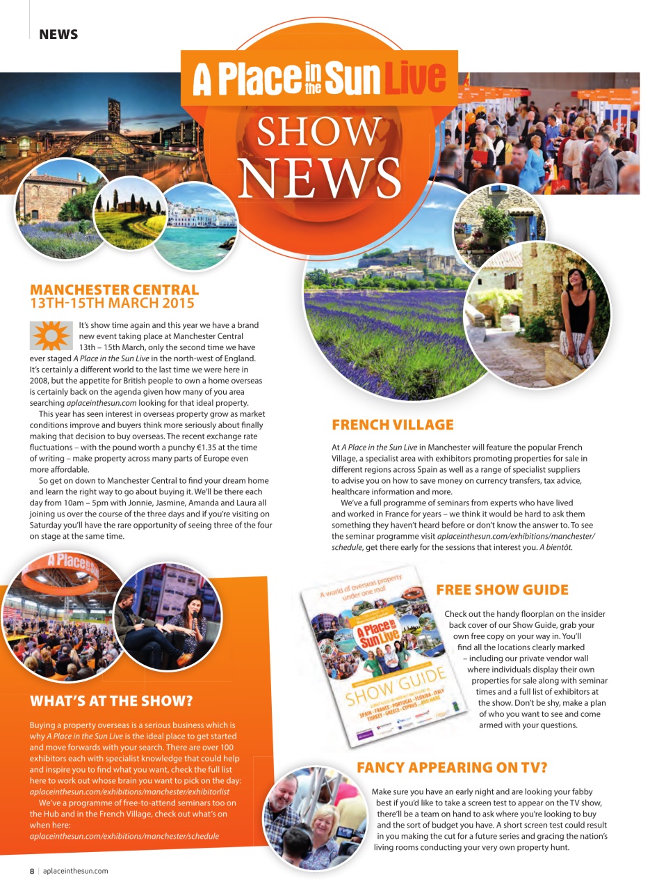 A Place in the Sun Magazine Preview Pages