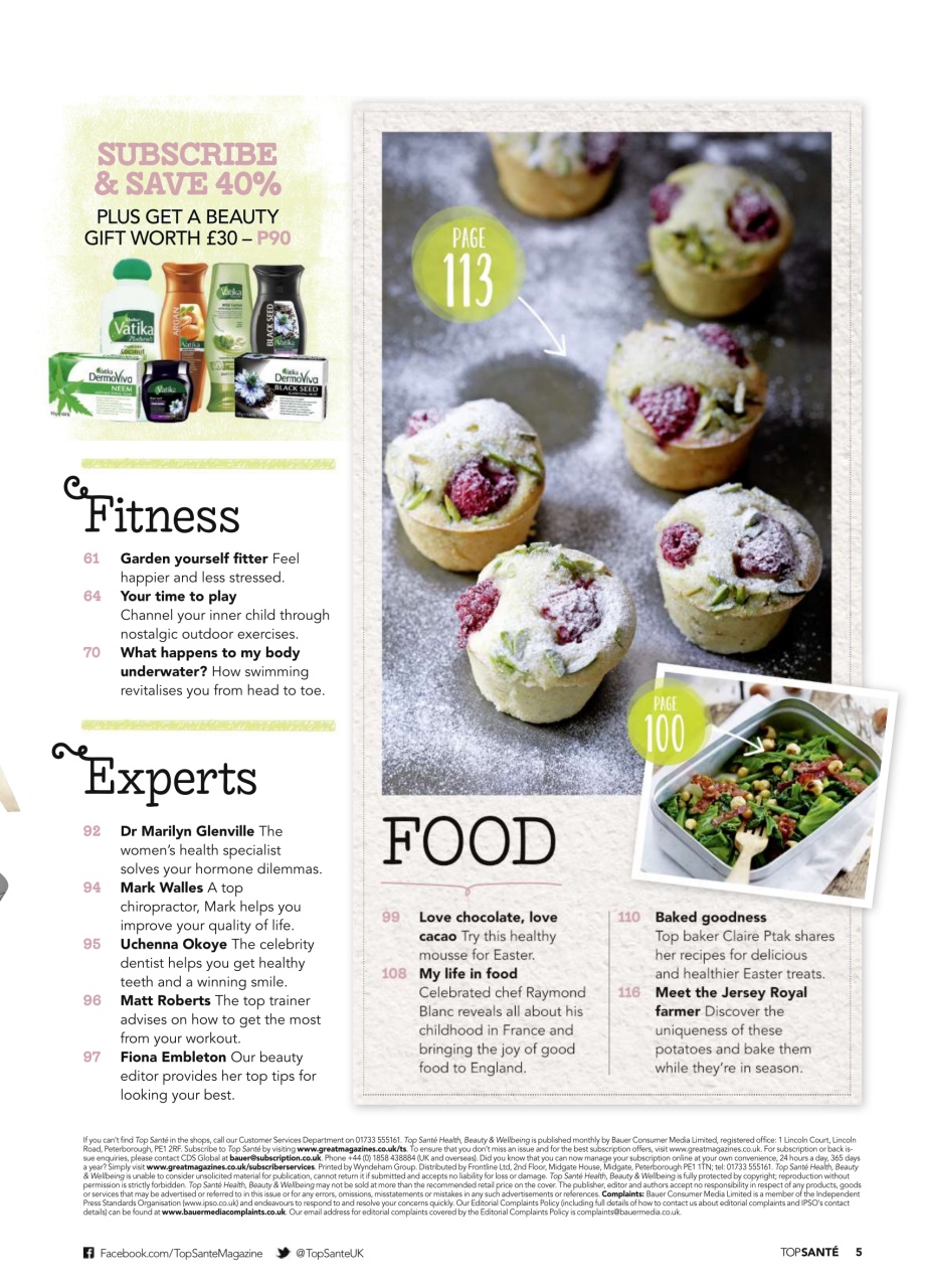 Top Sante Preview Pages