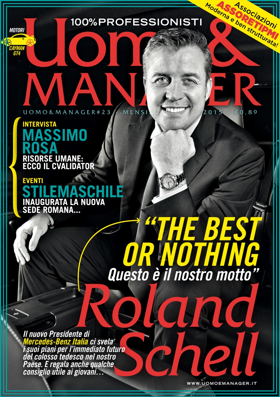 UOMO & MANAGER Preview Pages