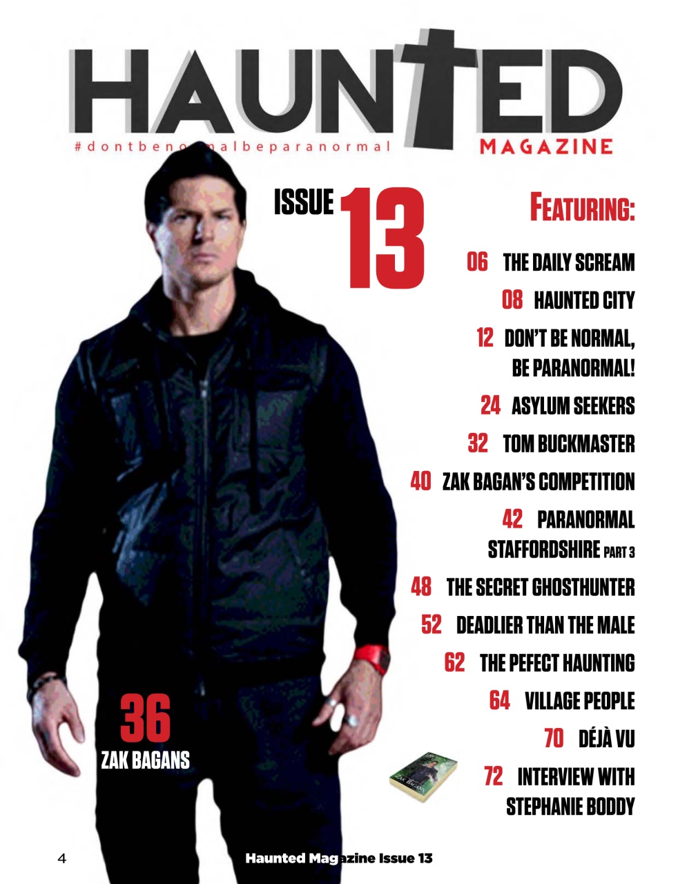 Haunted Magazine Preview Pages