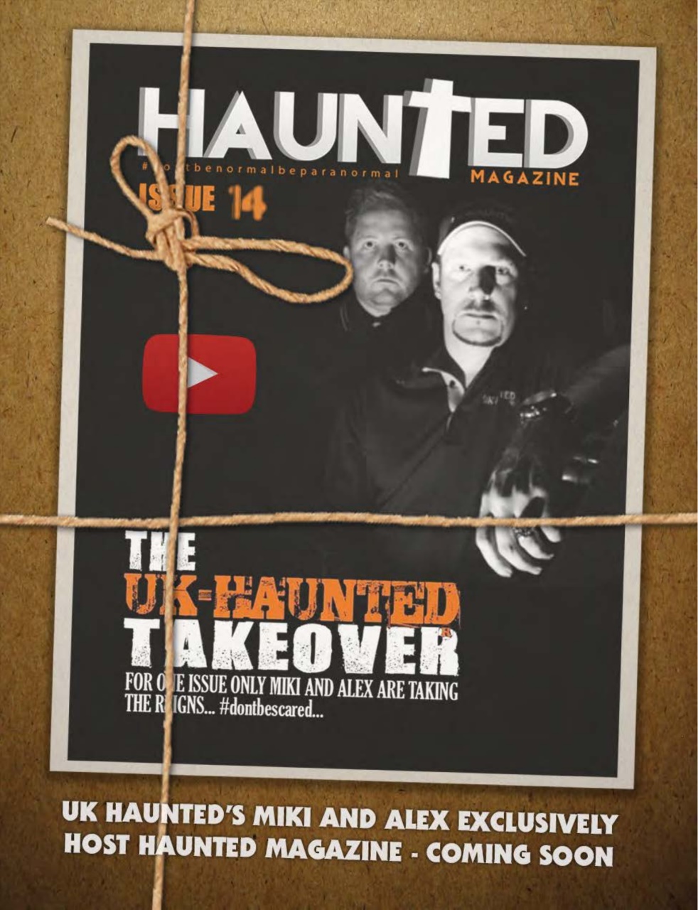 Haunted Magazine Preview Pages