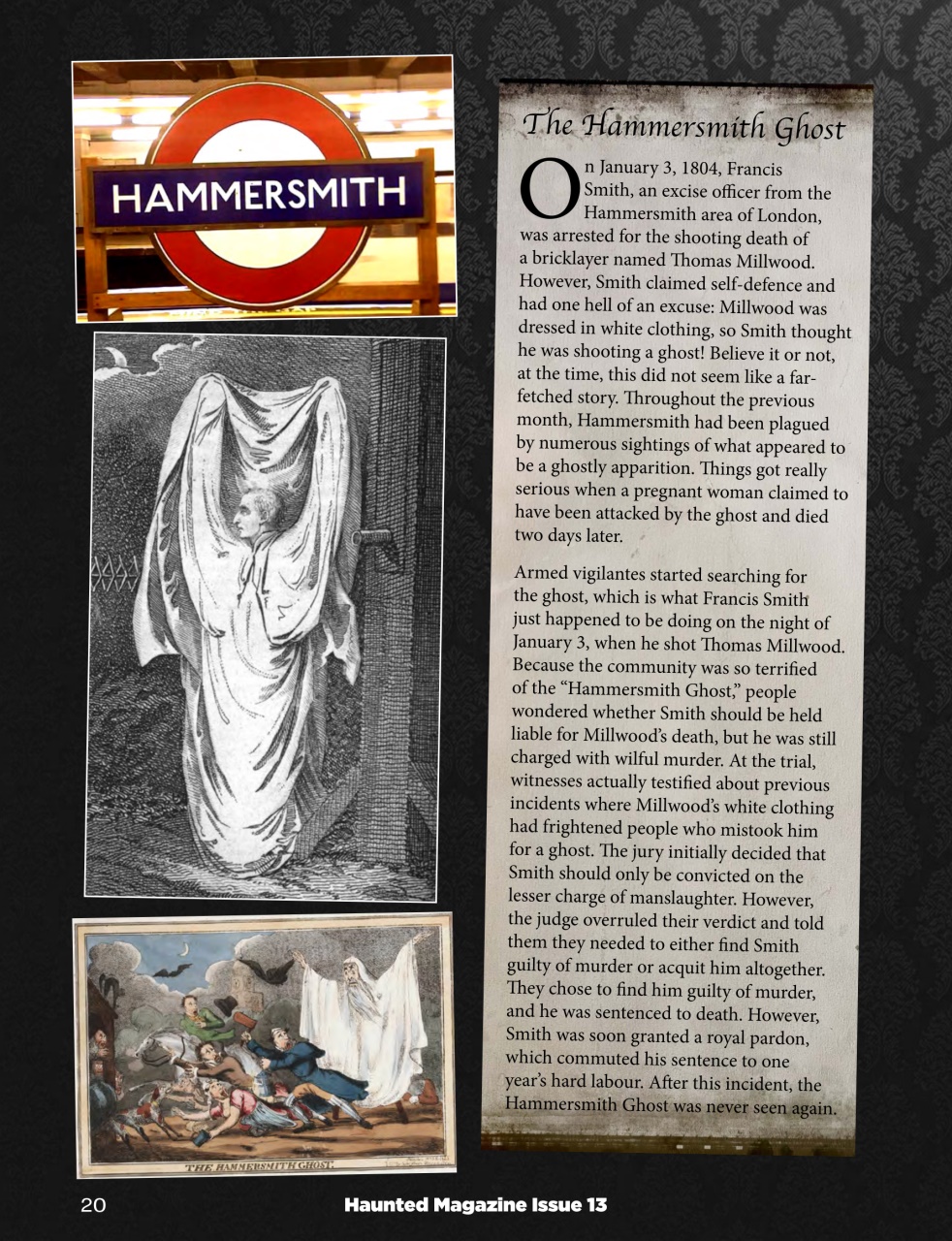Haunted Magazine Preview Pages