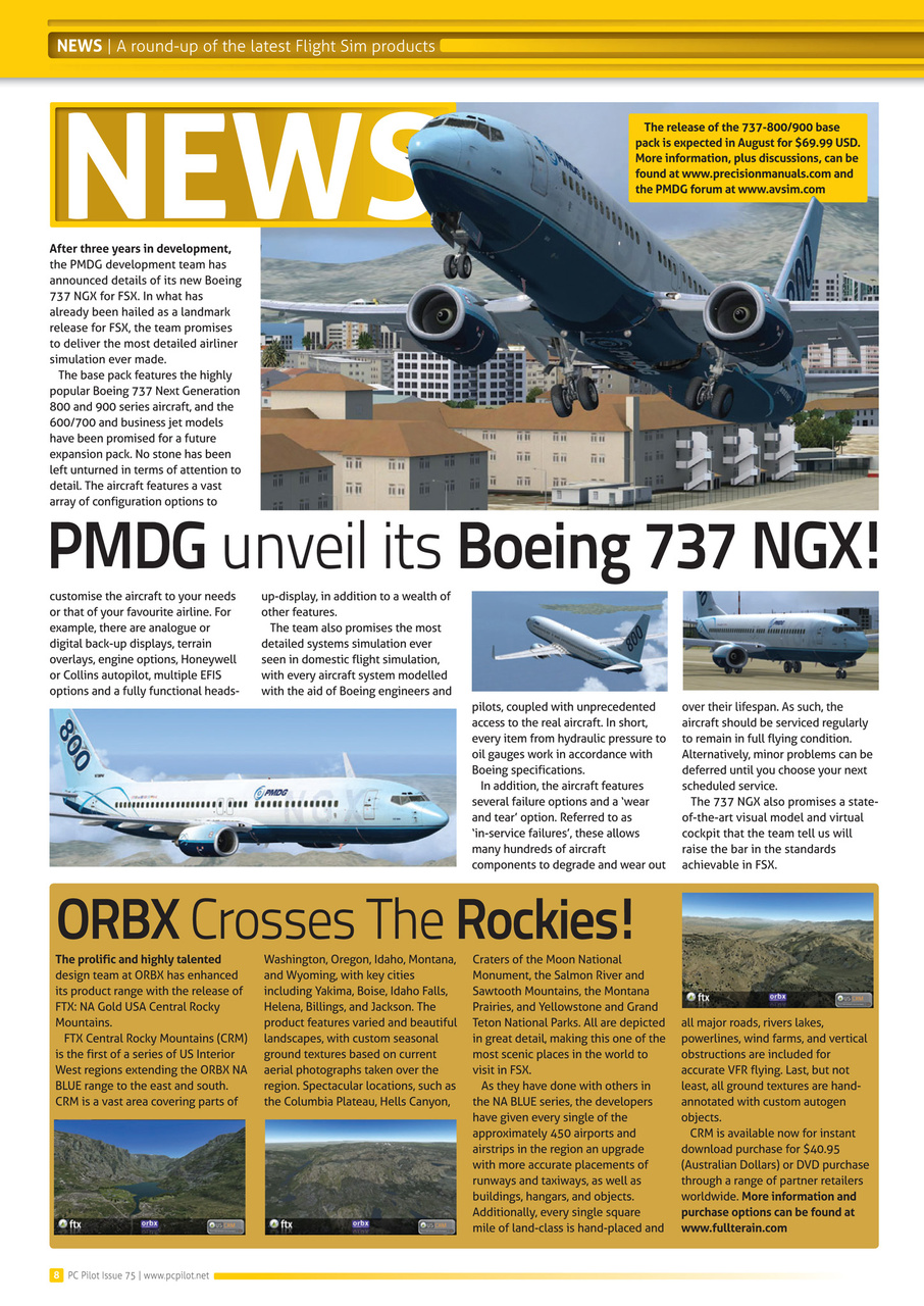 PC Pilot Preview Pages