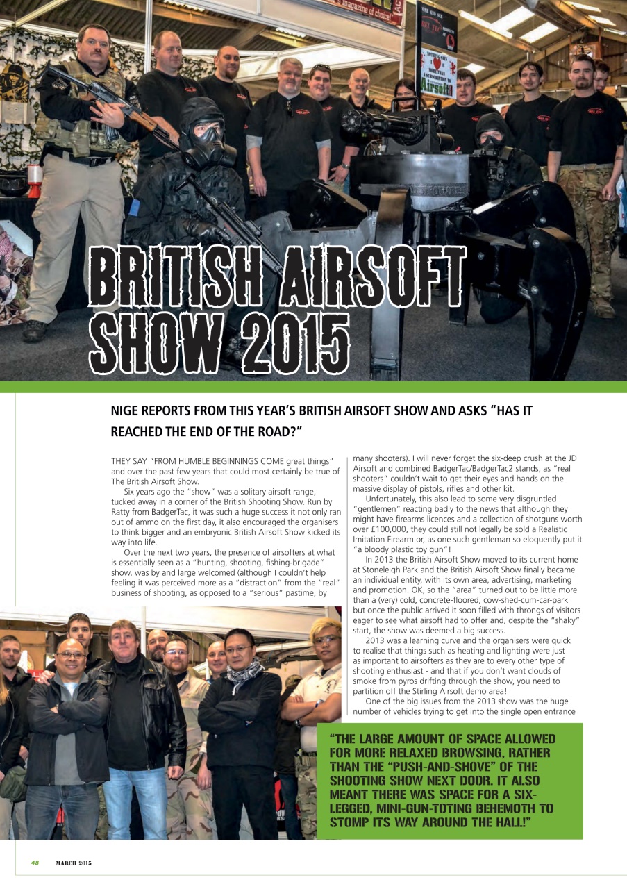 Airsoft Action Preview Pages