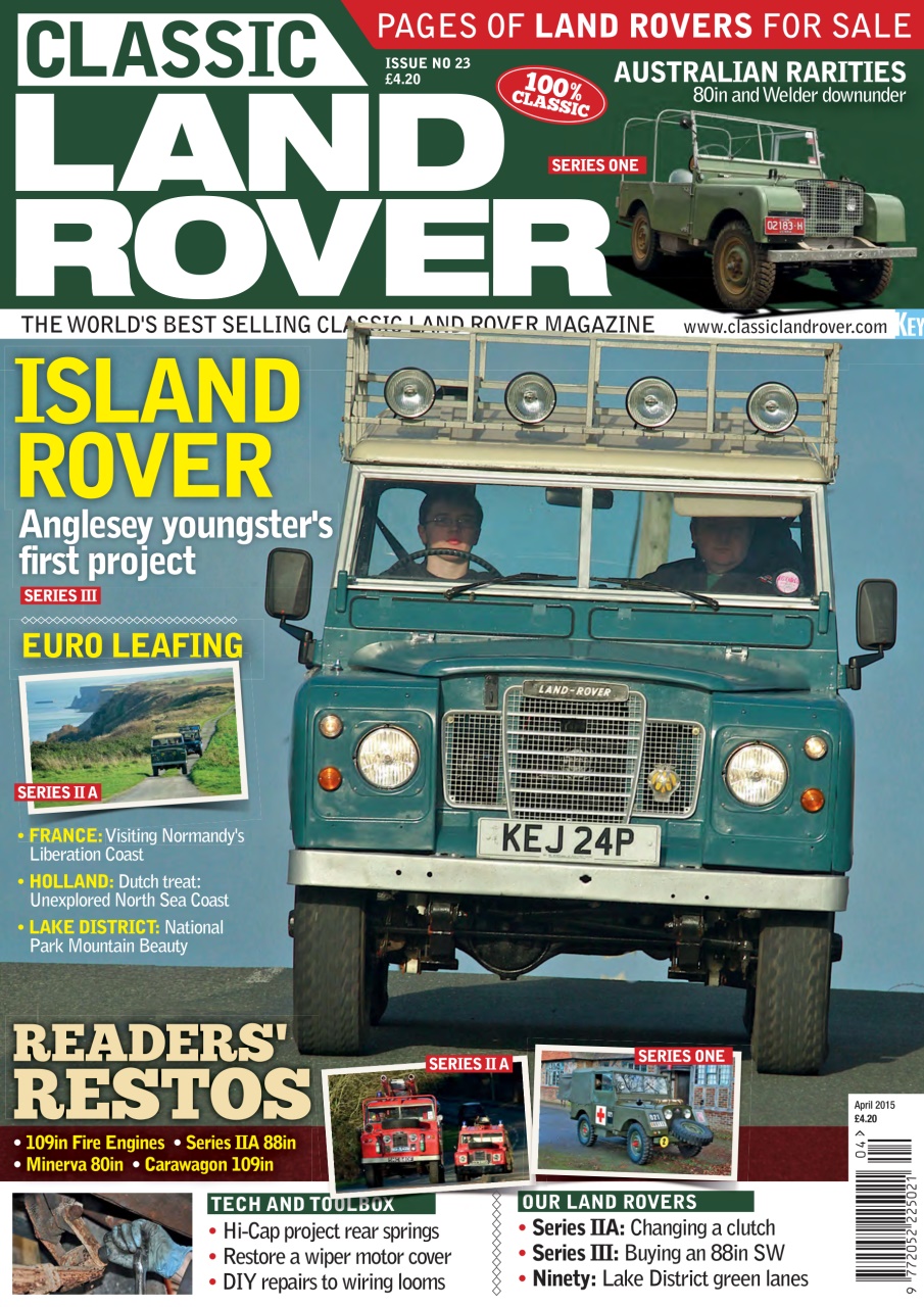 Classic Land Rover Magazine Preview Pages