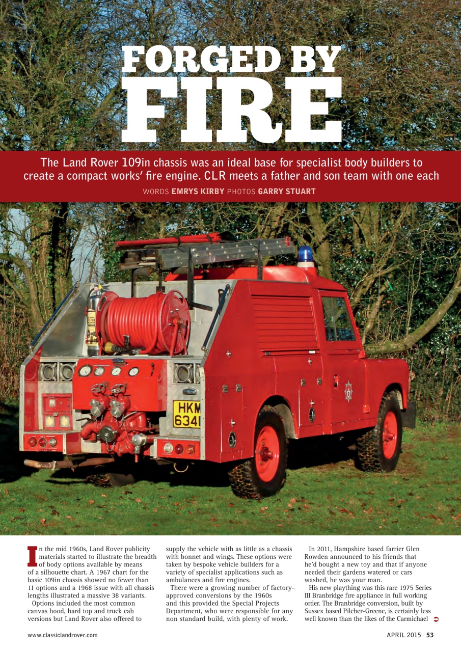 Classic Land Rover Magazine Preview Pages