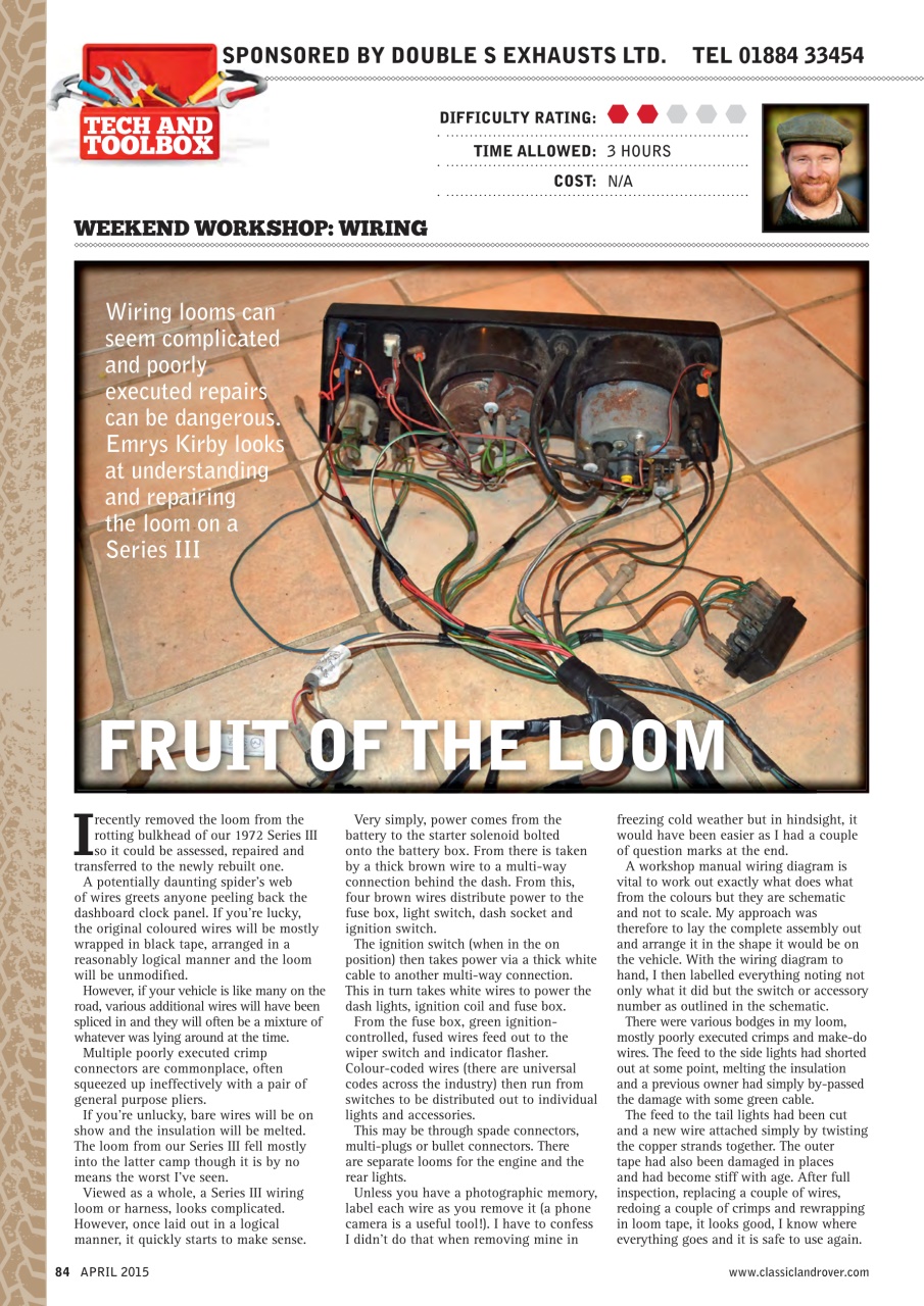Classic Land Rover Magazine Preview Pages