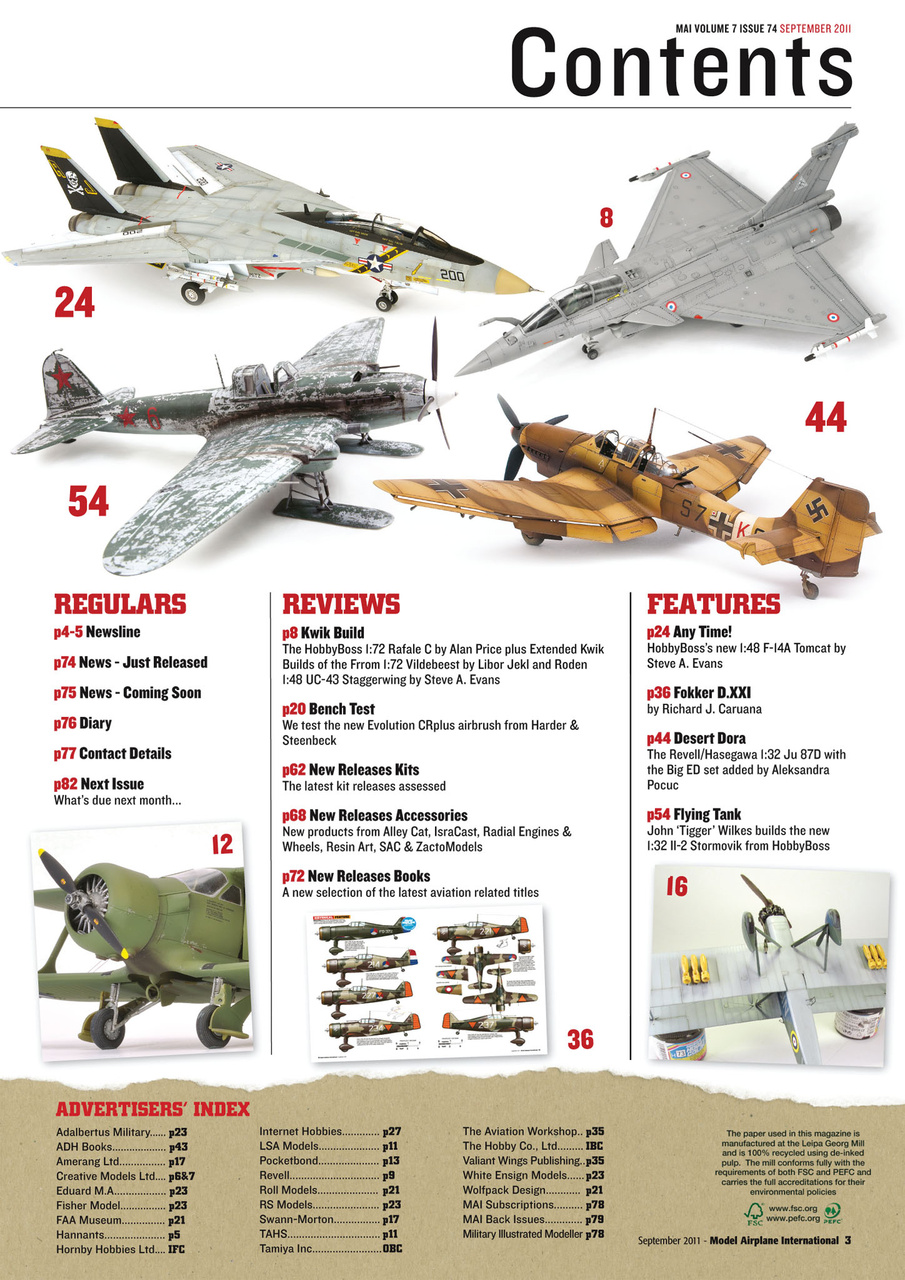 Model Airplane International Preview Pages