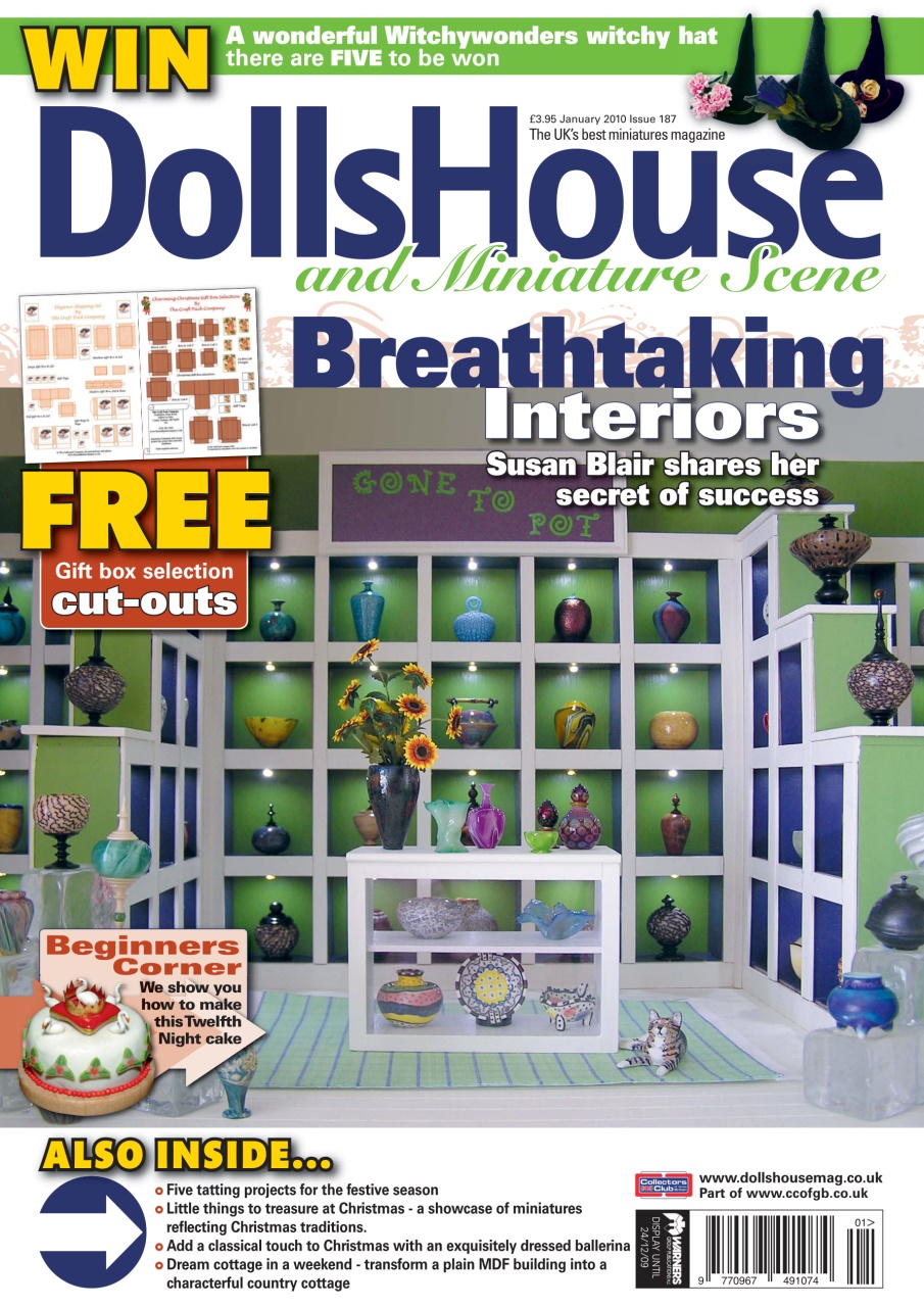 Dolls House and Miniature Scene Preview Pages