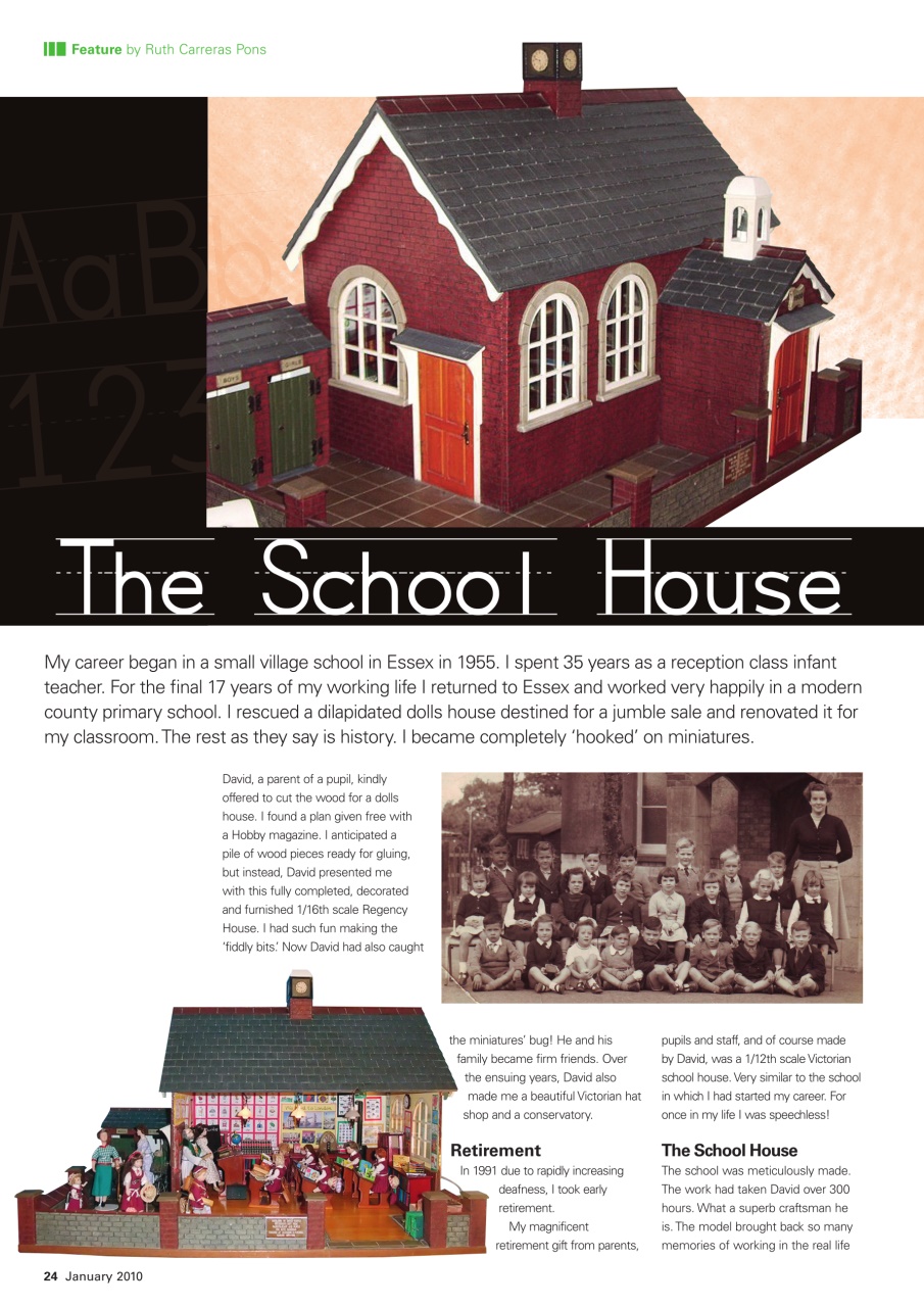 Dolls House and Miniature Scene Preview Pages