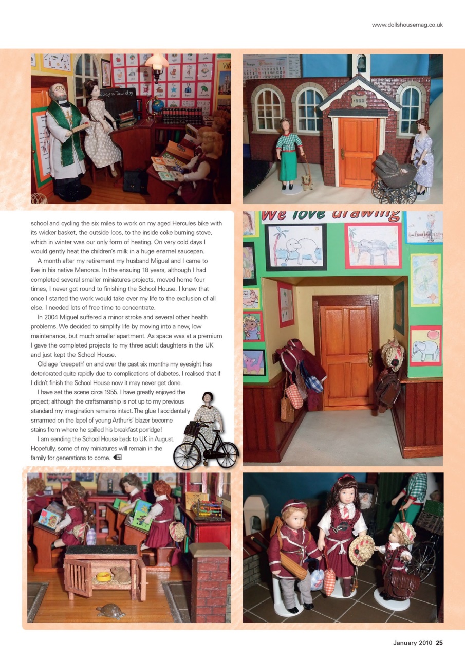 Dolls House and Miniature Scene Preview Pages