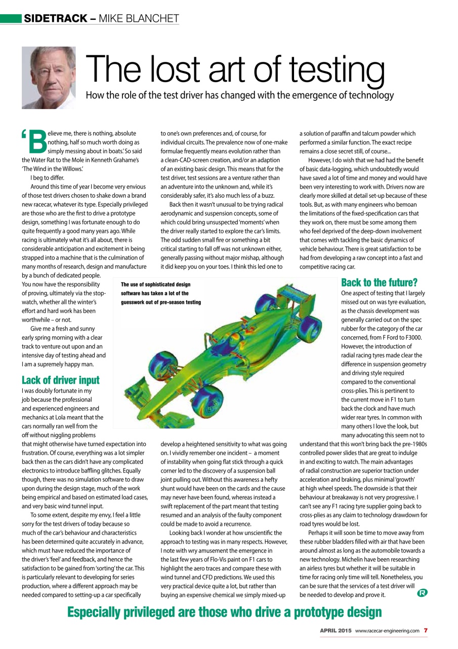 Racecar Engineering Preview Pages