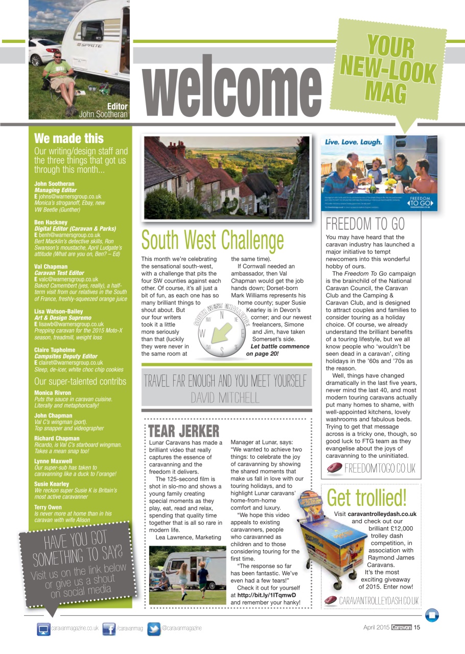 Caravan Magazine Preview Pages