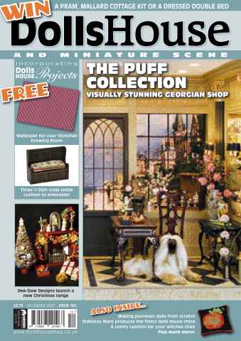 Dolls House and Miniature Scene issue DHMS Dec 07 (Iss 162)