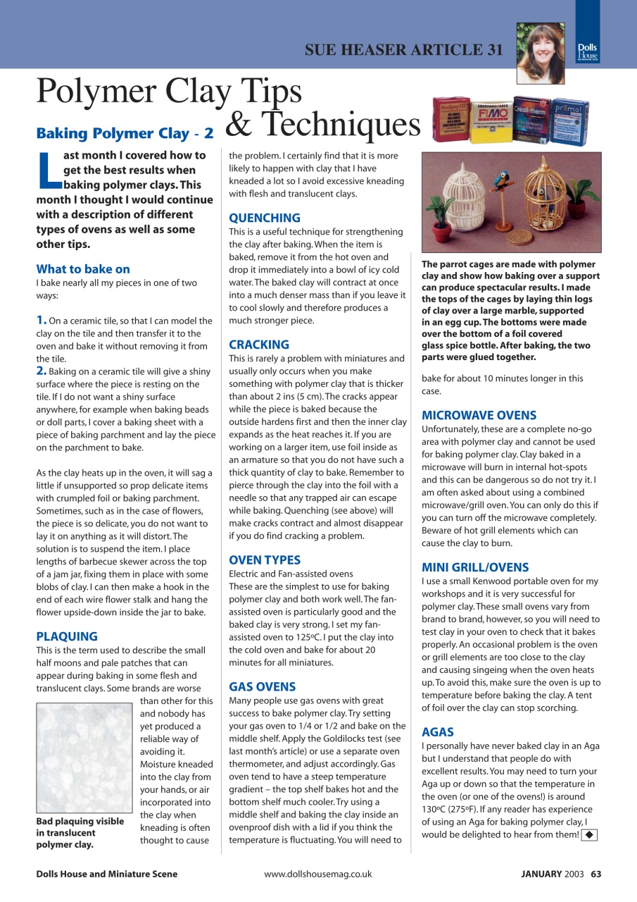 Dolls House and Miniature Scene Preview Pages