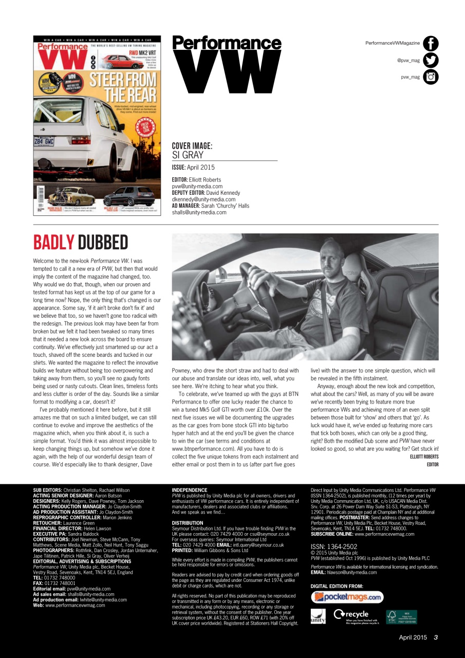 Performance VW Preview Pages