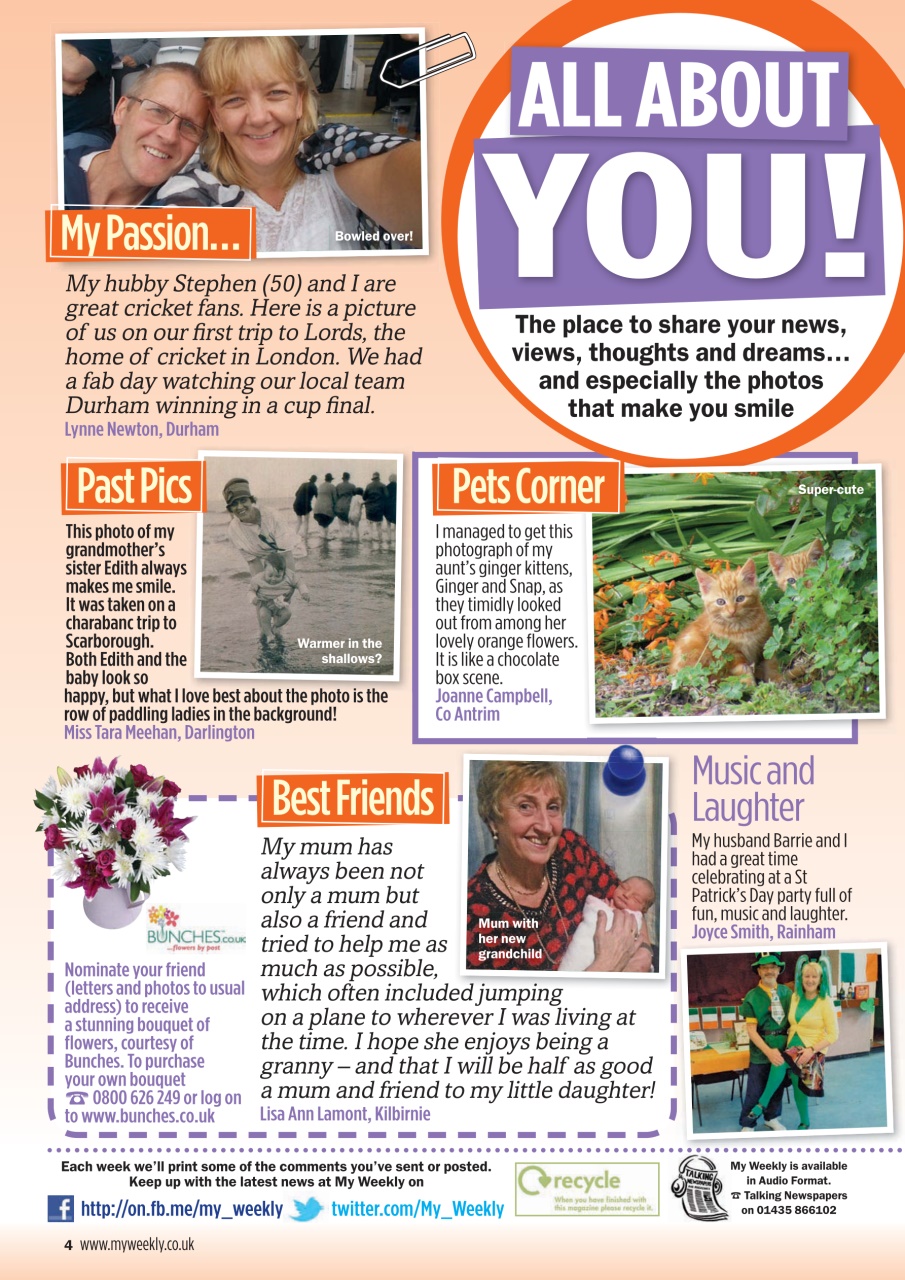 My Weekly Preview Pages