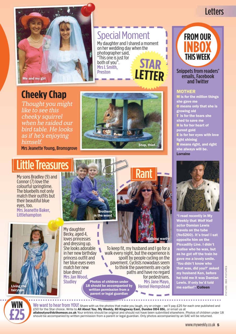 My Weekly Preview Pages